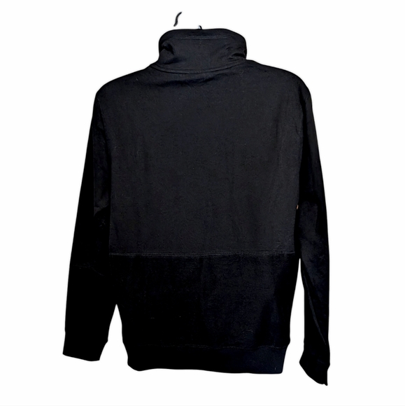 Free Assembly Patchwork Funnel Neck Pullover - Picture 2 of 4